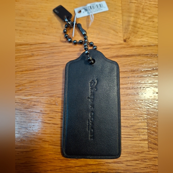 Disney X Coach Limited Edition Mickey Hangtag Key Fob - Picture 2 of 9